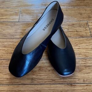Empress The Comfi Flat Slip On Ballet Square Toe - Size 39 (W8.5)